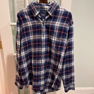 IZOD button down flannel shirt